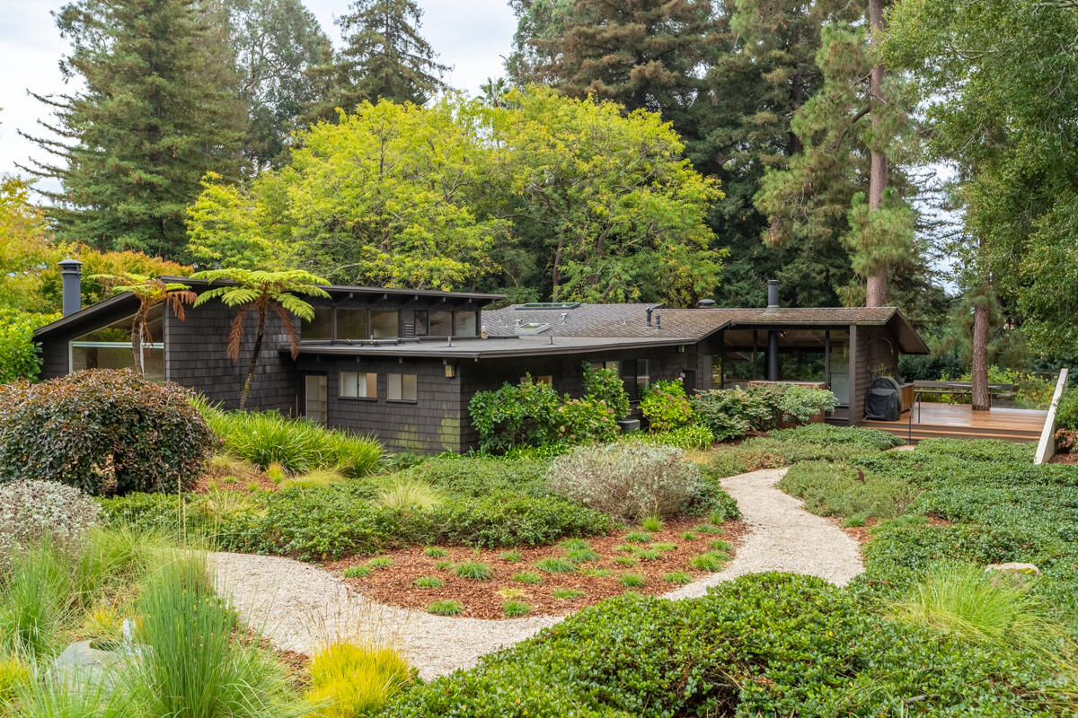 1681 East Valley Road Montecito, CA 93108 - Photo 5 of 61 a view of a house with a yard