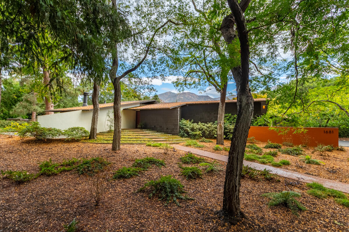 1681 East Valley Road Montecito, CA 93108 - Photo 61 of 61 a view of a yard with plants and large tree