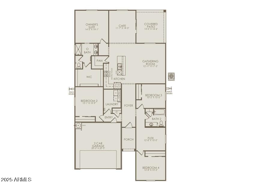 25480 West Chipman Road Buckeye, AZ 85326 - Photo 24 of 24 Floor Plan
