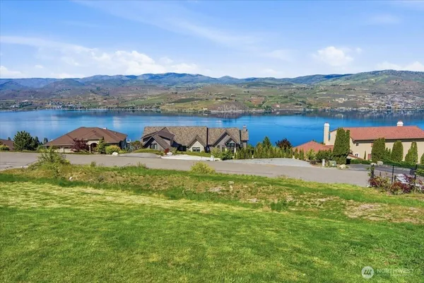 a view of a city with lake view