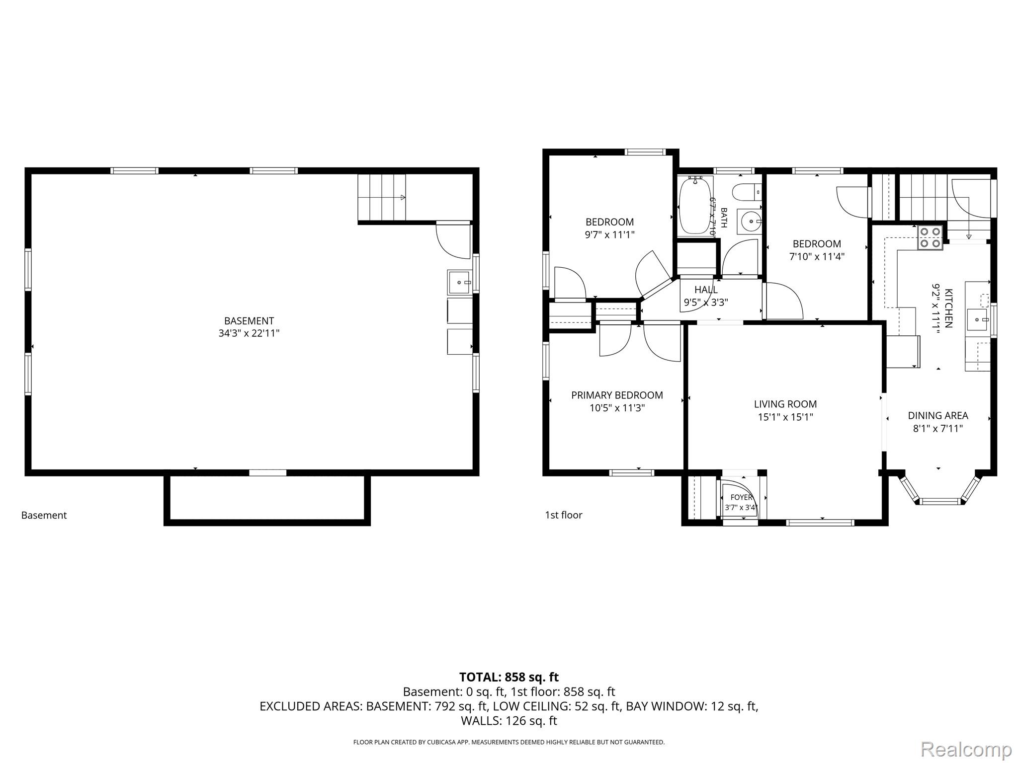26508 Five Mile Road Redford, MI 48239 - Photo 40 of 41 Floor plan