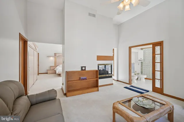 a view of a house with a patio