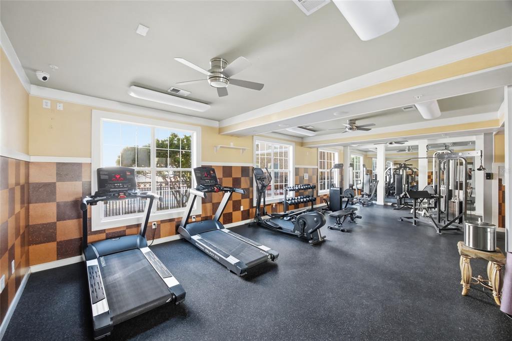 4221 West Spruce Street, Unit 2328 Tampa, FL 33607 - Photo 23 of 40 a view of a room with gym equipment