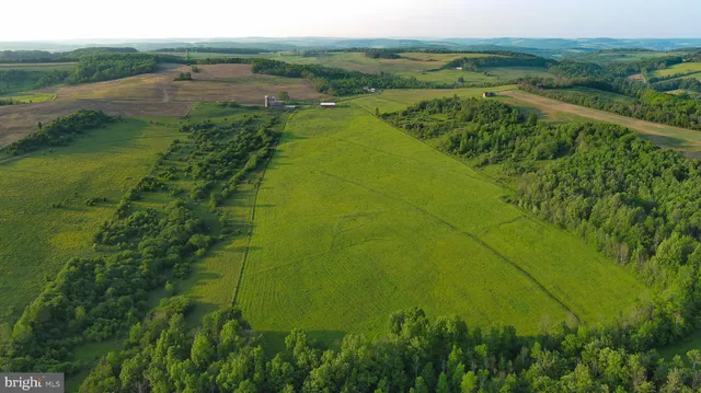 a view of a lake with a yard