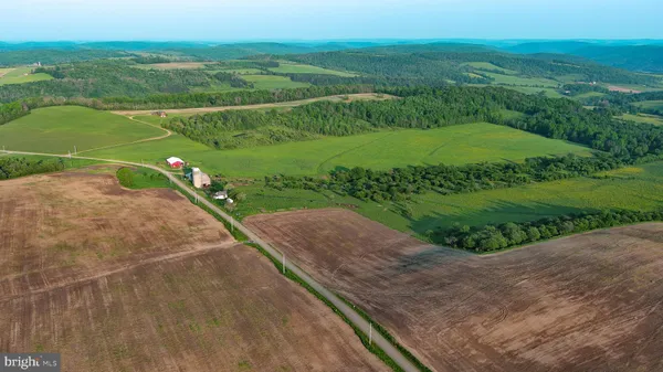a view of a field with a field