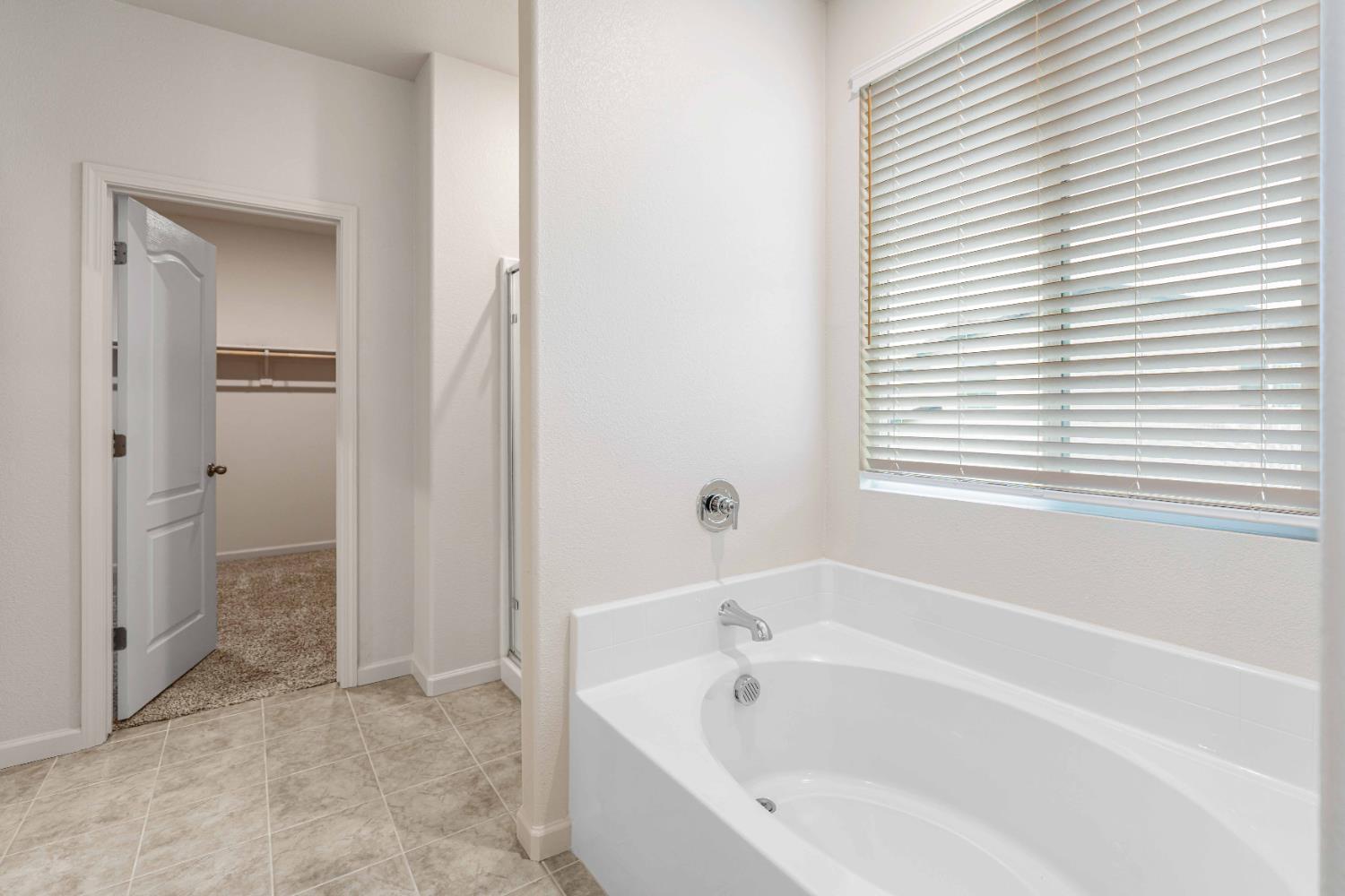 3095 Tower Street Manteca, CA 95337 - Photo 27 of 40 a white bath tub sitting next to a small yard