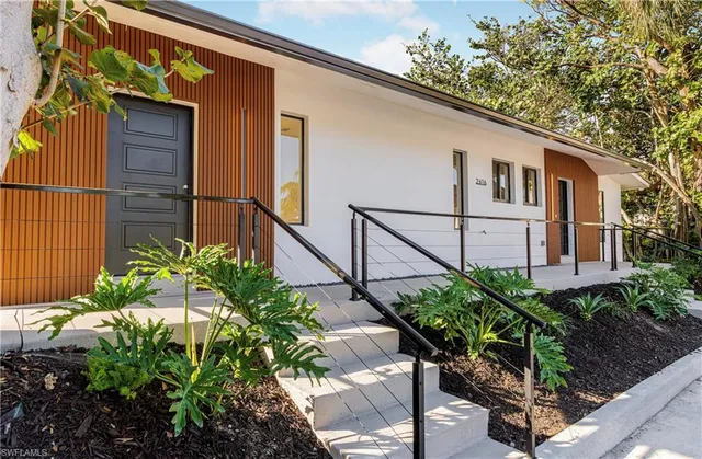 front view of a house