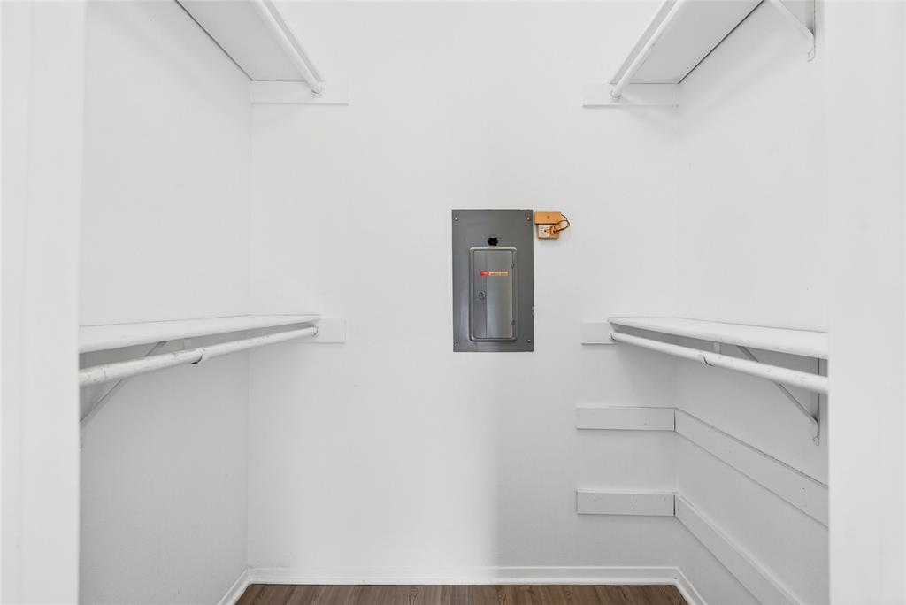 4338 Hartford Street, Unit 7 Dallas, TX 75219 - Photo 16 of 23 a view of walk in closet with empty racks