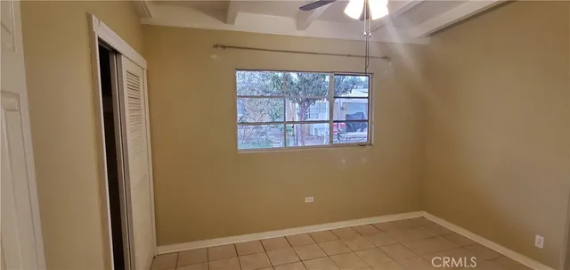 a small space with a window