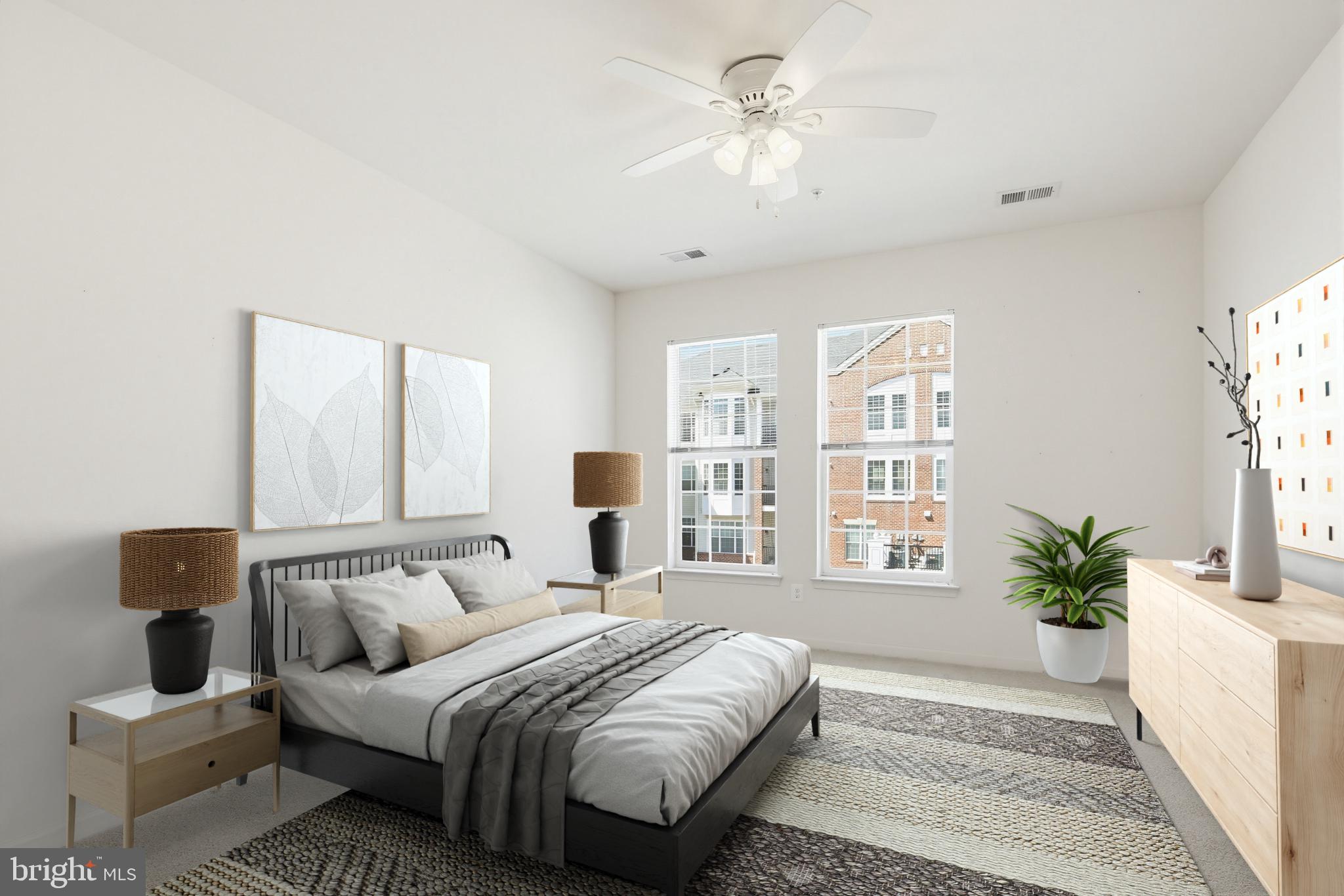 8901 Brauerton Road, Unit 301 Ellicott City, MD 21043 - Photo 10 of 49 Bedroom Virtually Staged