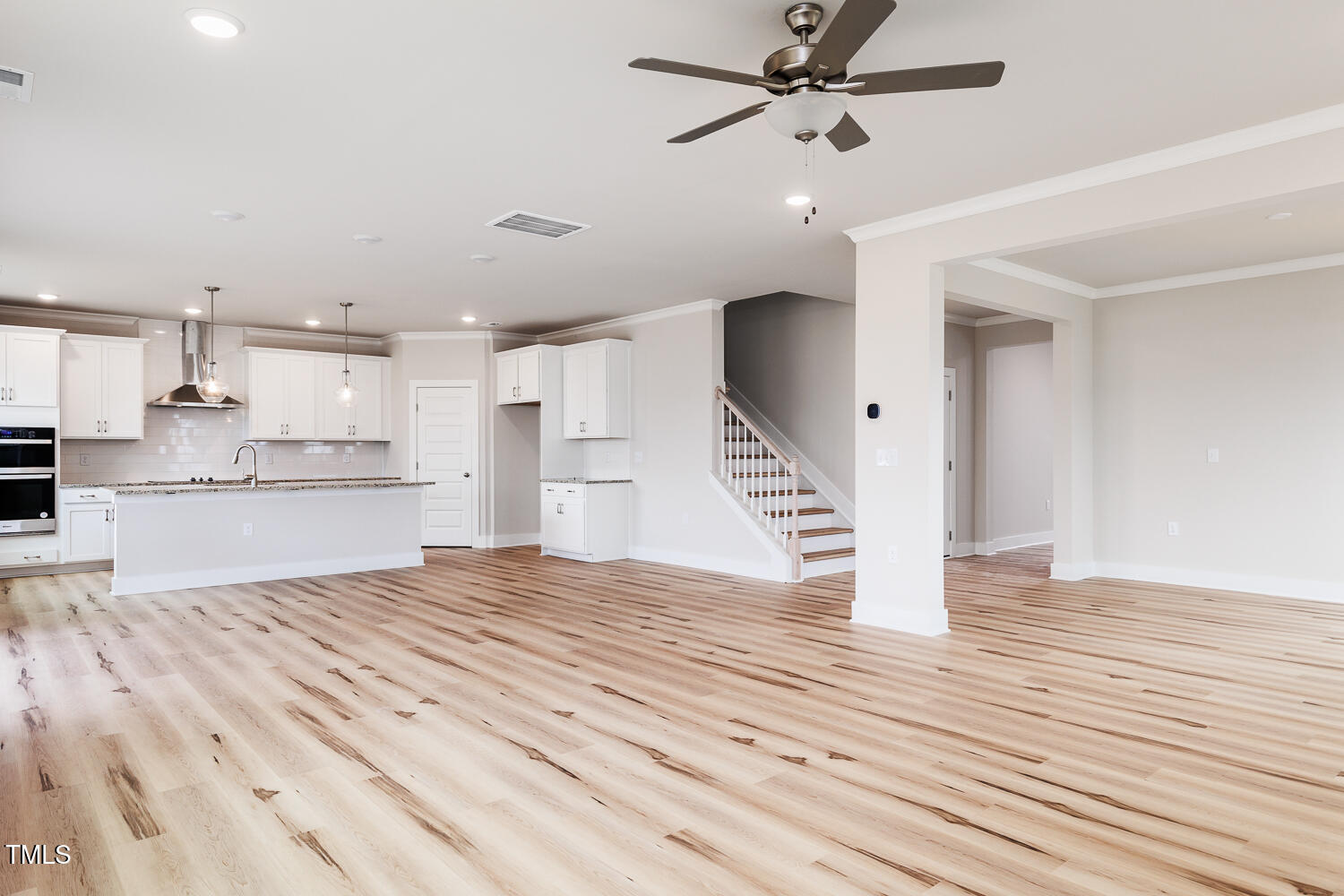 145 Bering Circle Angier, NC 27501 - Photo 5 of 16 Great room - kitchen lot 19