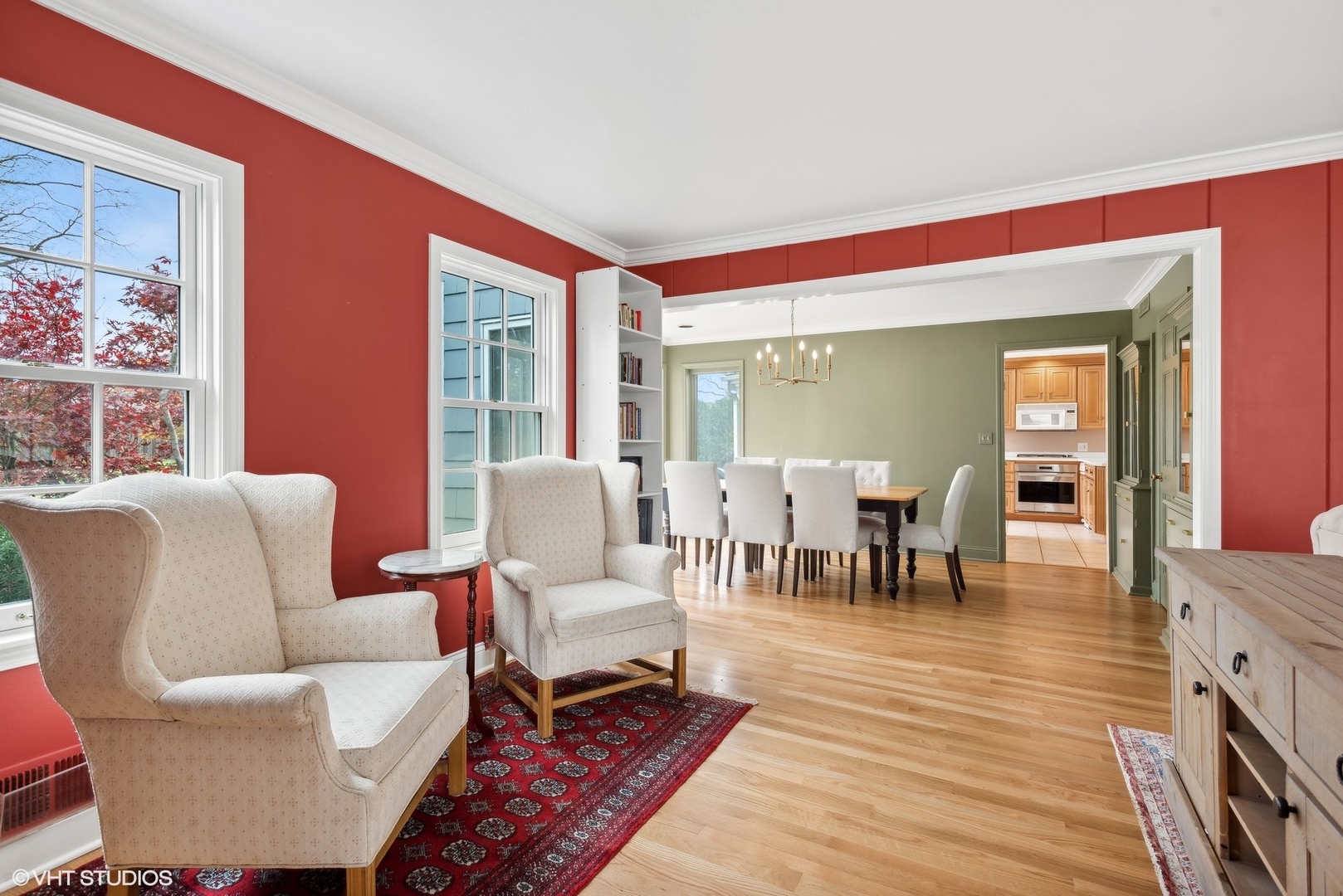 N543 Herrick Drive Wheaton, IL 60187 - Photo 6 of 37 a living room with furniture and wooden floor