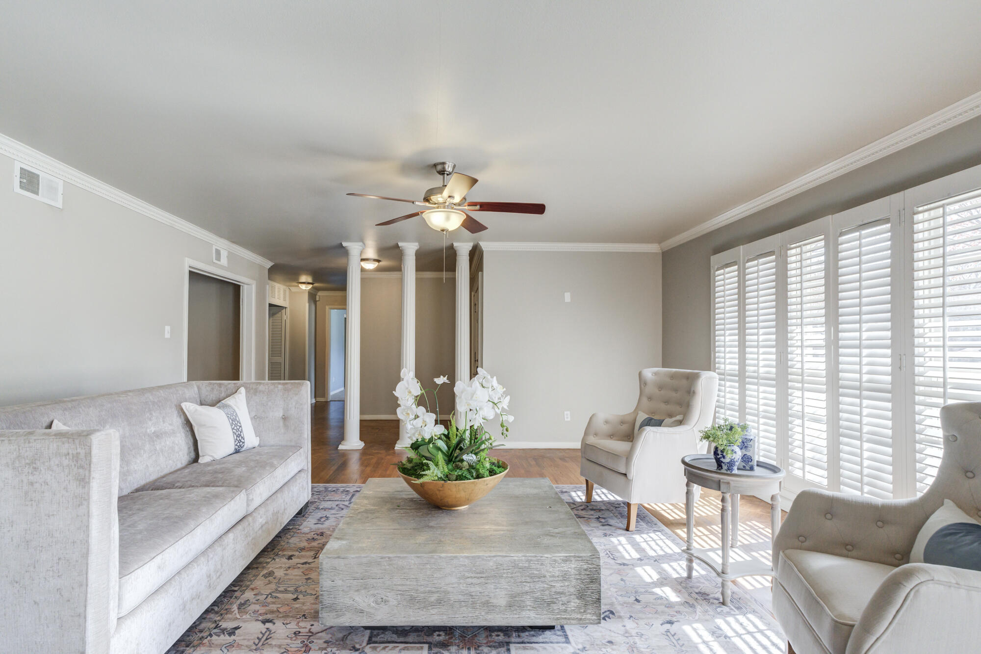 4608 18th Street Lubbock, TX 79416 - Photo 11 of 84 a living room with furniture and a large window