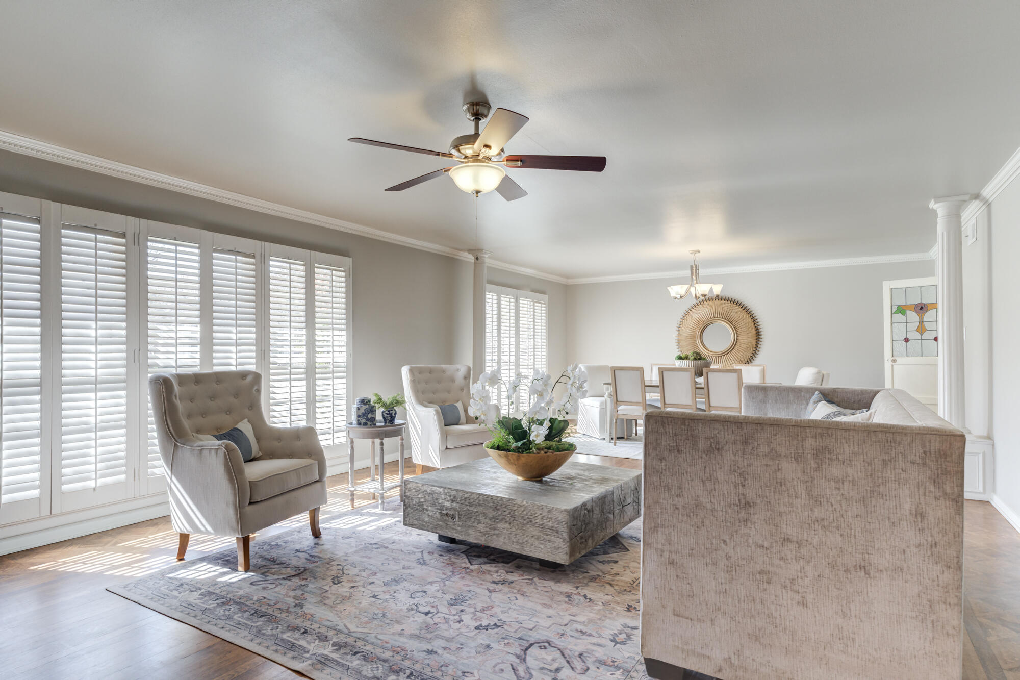 4608 18th Street Lubbock, TX 79416 - Photo 6 of 84 a living room with furniture and a large window
