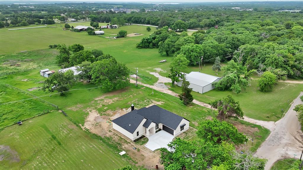501 Harris Road Azle, TX 76020 - Photo 25 of 29 an aerial view of residential houses with outdoor space and river