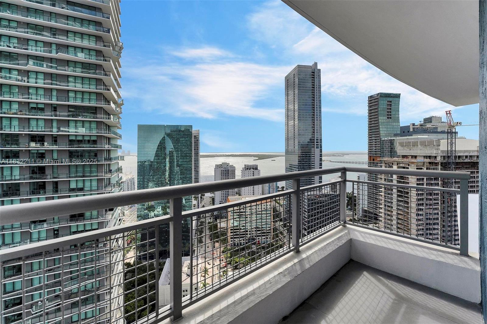 60 Southwest 13th Street, Unit 3400 Miami, FL 33130 - Photo 27 of 51 a view of balcony with city view