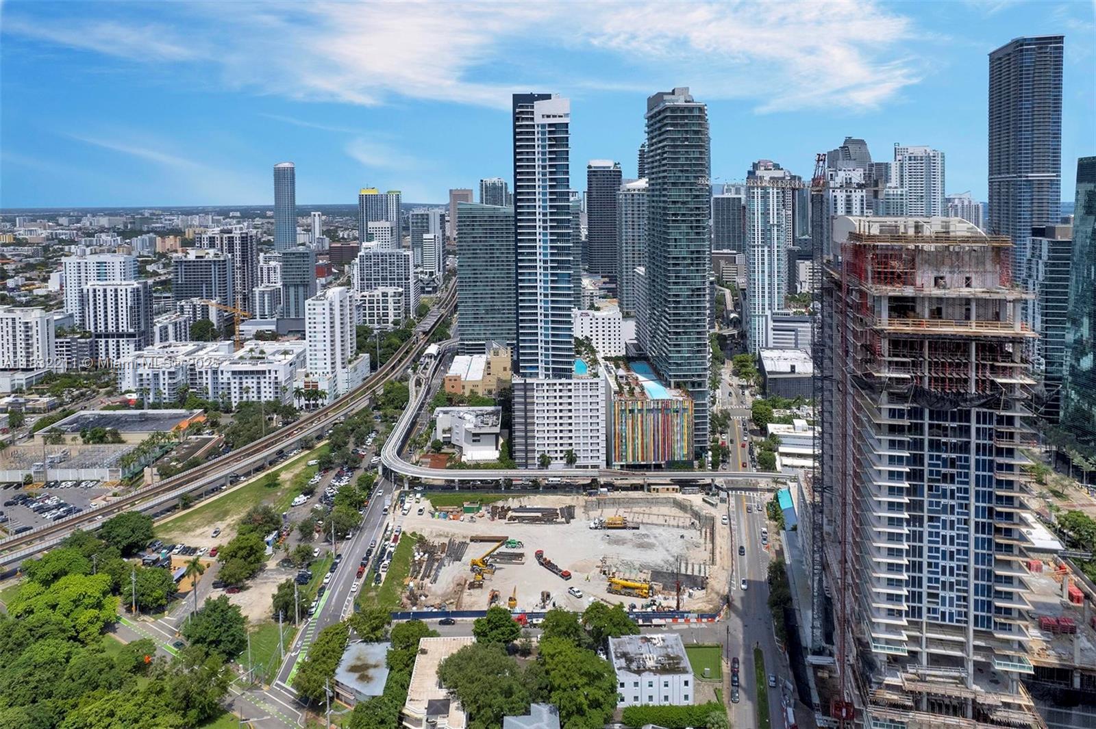 60 Southwest 13th Street, Unit 3400 Miami, FL 33130 - Photo 51 of 51 a view of a city with tall buildings