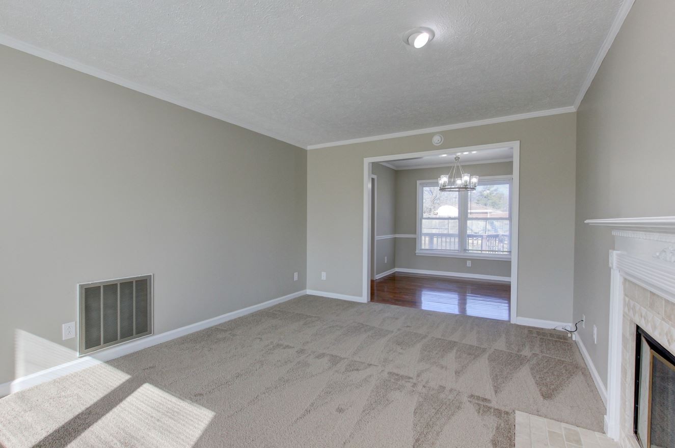 1105 Bark Ridge Circle Hopkinsville, KY 42240 - Photo 13 of 29 a view of an empty room with a fireplace