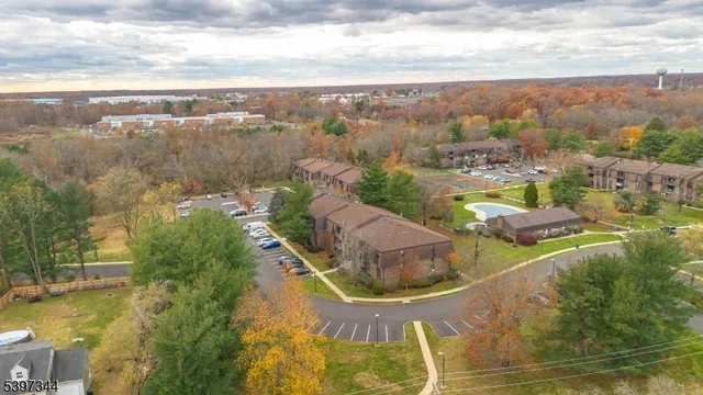 a view of a lake with a mountain