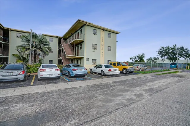 a car parked in front of a house