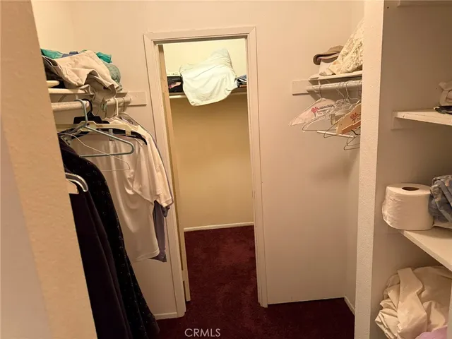 a view of walk in closet