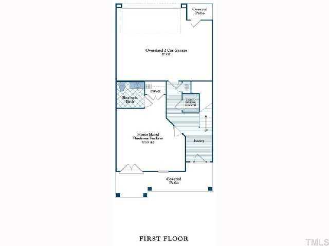 9154 Wooden Road, Unit 270 Raleigh, NC 27617 - Photo 8 of 12 Oversized two-car garage offers storage options. Office space can used for commercial business or even your new home theater room!