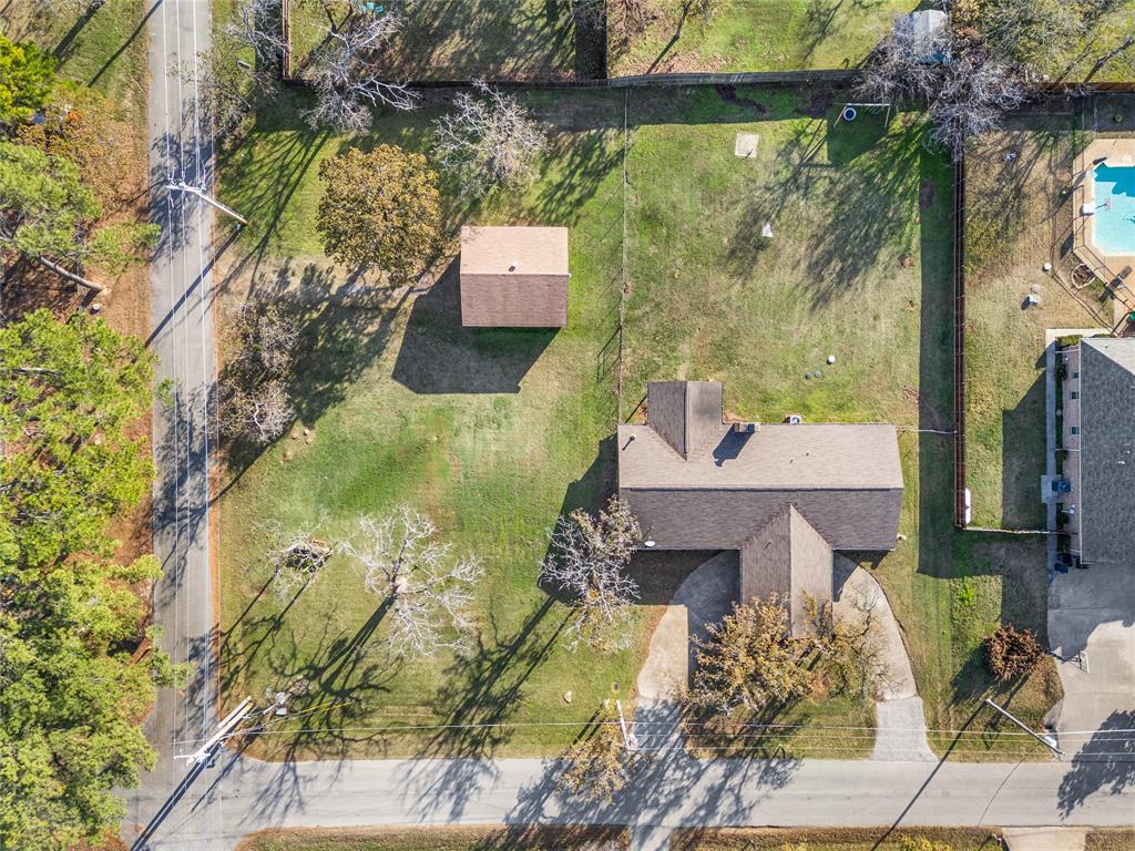 101 Ranch Road Krugerville, TX 76227 - Photo 37 of 39 a aerial view of a house with a yard