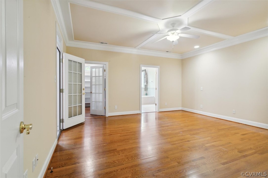4035 Powhatan Secondary Williamsburg, VA 23188 - Photo 28 of 50 wooden floor in an empty room with a window