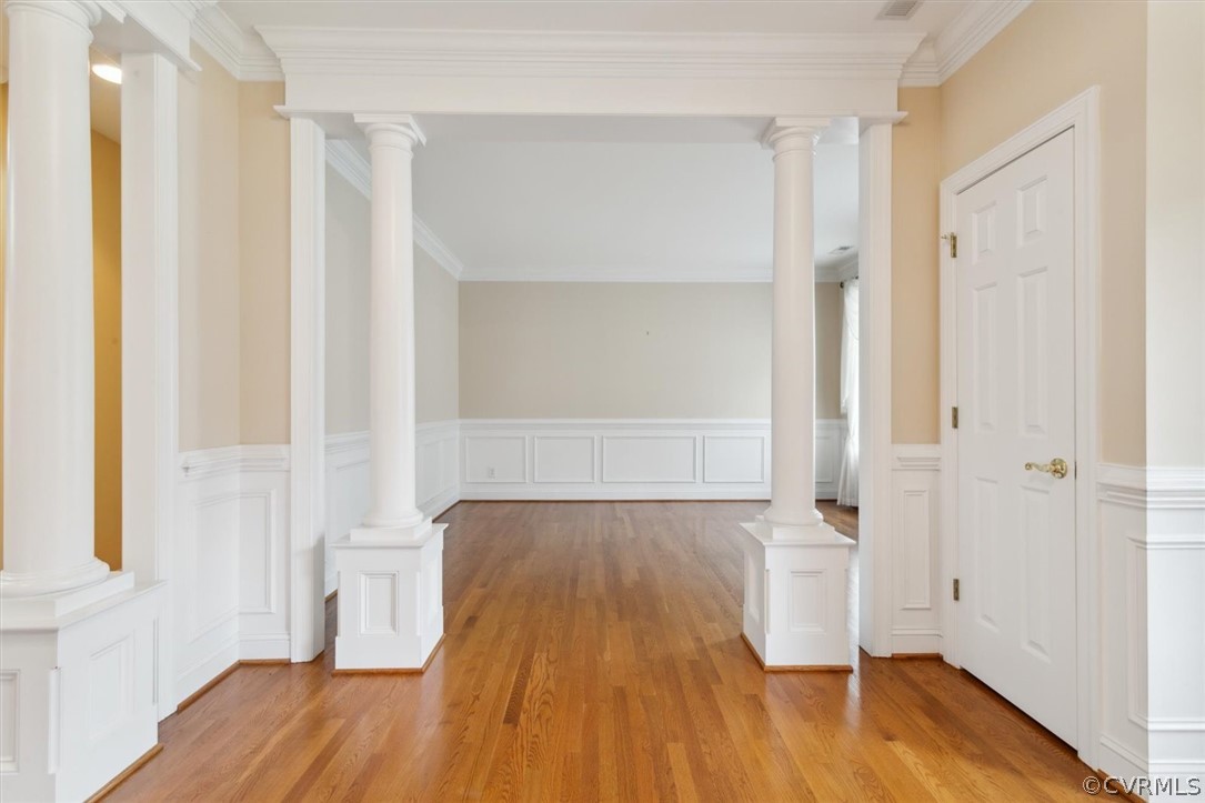 4035 Powhatan Secondary Williamsburg, VA 23188 - Photo 8 of 50 a view of a room with wooden floor and closet area