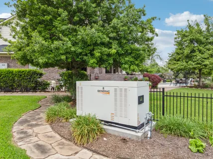 a view of a house with a garden