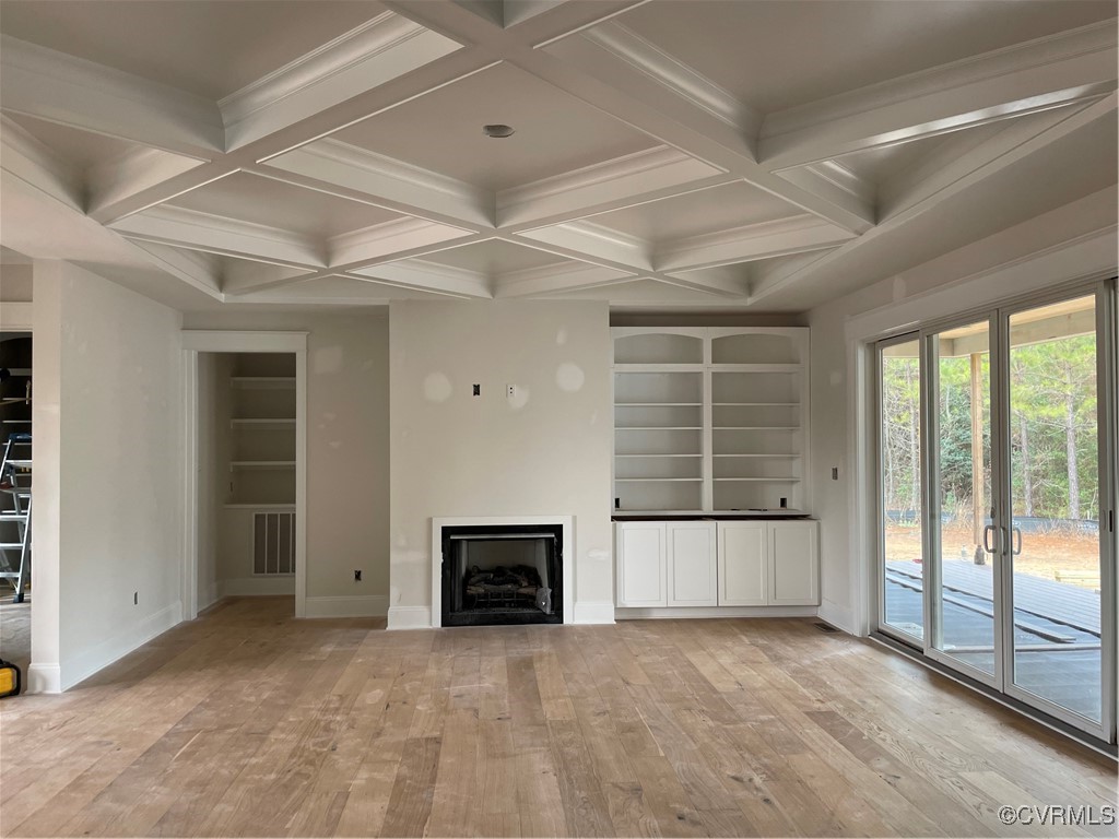 1532 Smokey Rdg Road Maidens, VA 23102 - Photo 5 of 16 an empty room with windows and fireplace