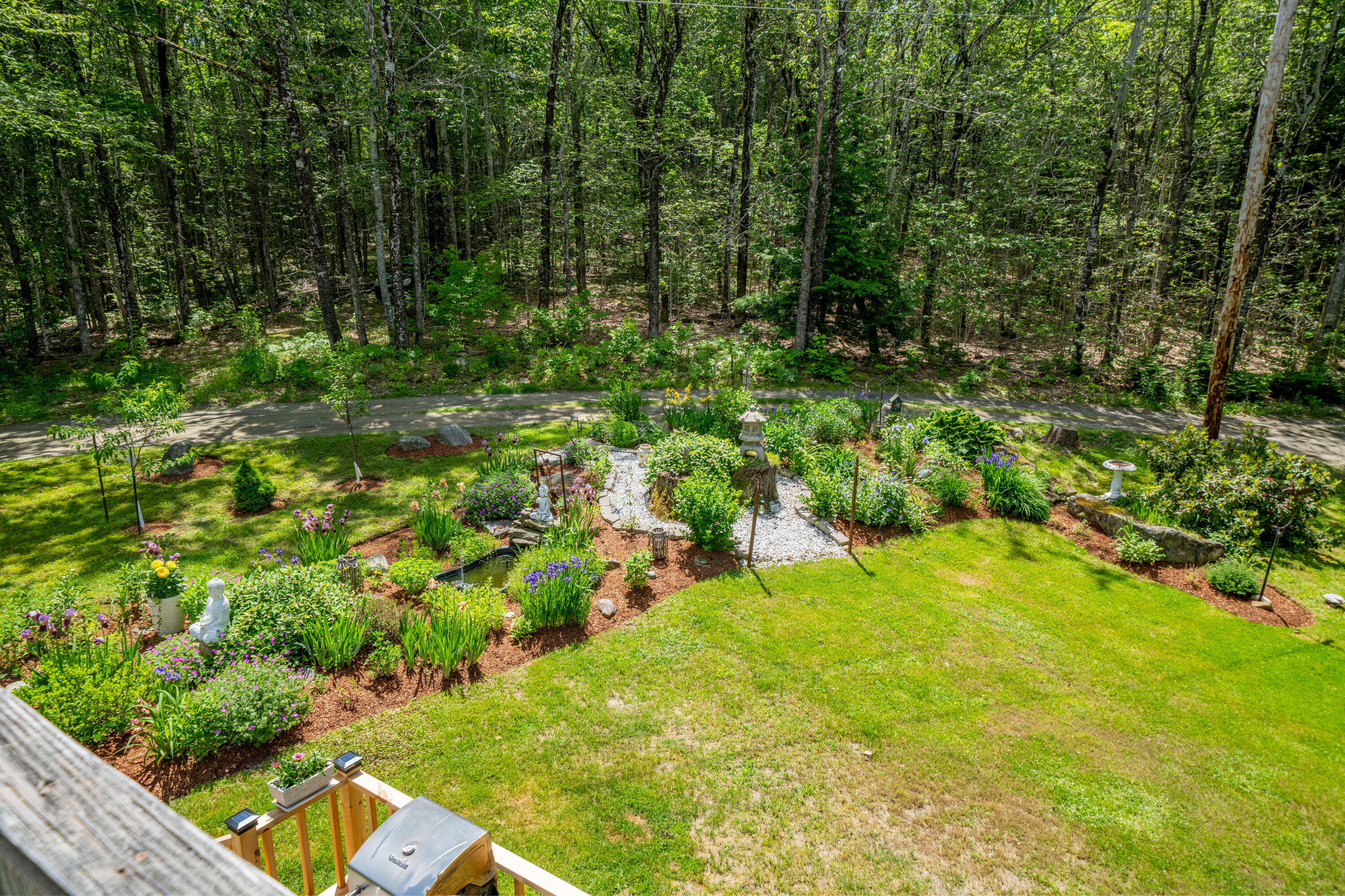 105 Perry Greene Hill Road Waldoboro, ME 04572 - Photo 43 of 61 Upstairs bedroom balcony view