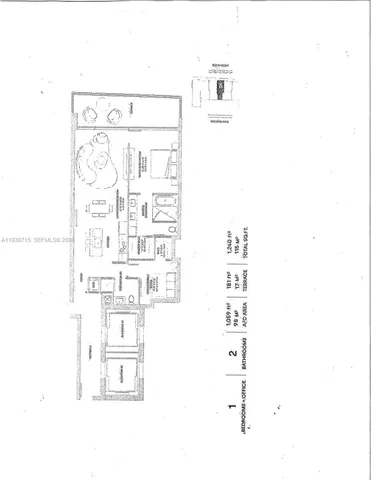 a picture of a floor plan