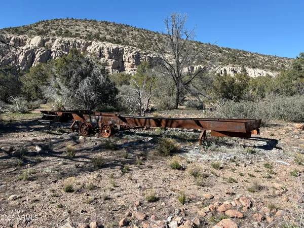 a view of a house with a mountain