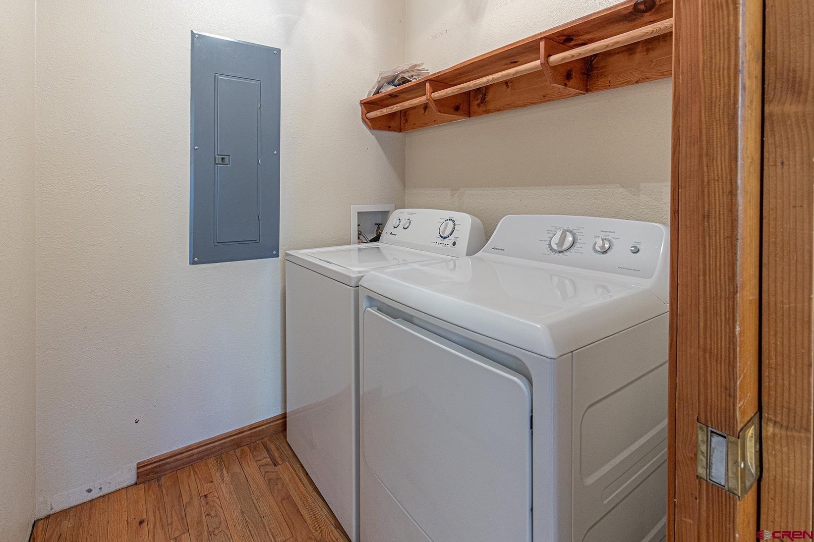 499 High Trails Drive Durango, CO 81301 - Photo 20 of 31 a utility room with dryer and washer