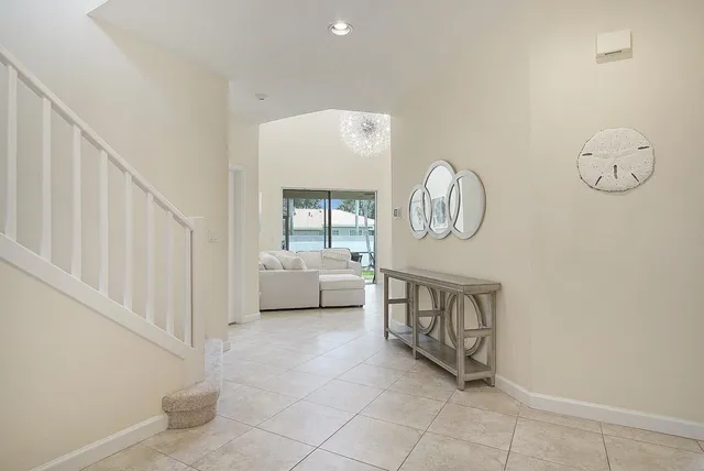 a view of living room washer and dryer
