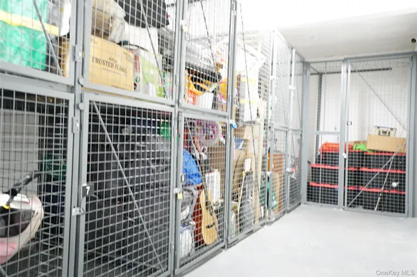 a view of a balcony with wooden fence