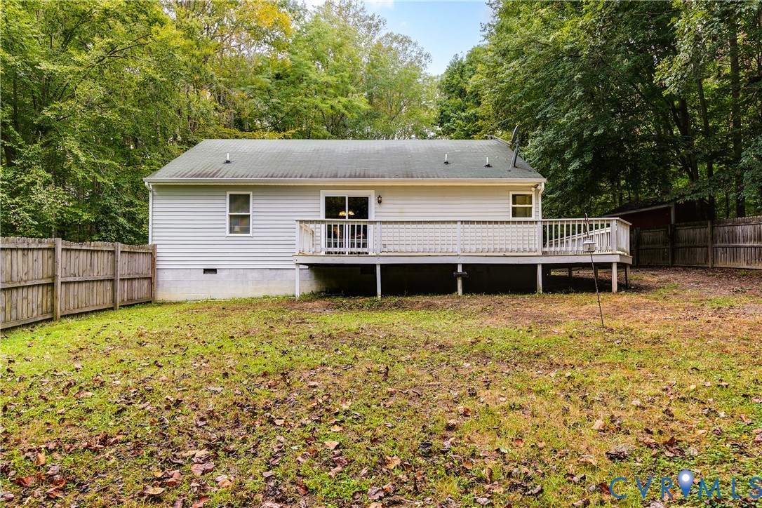 1030 Rock Spring Road Bumpass, VA 23024 - Photo 32 of 34 a backyard of a house