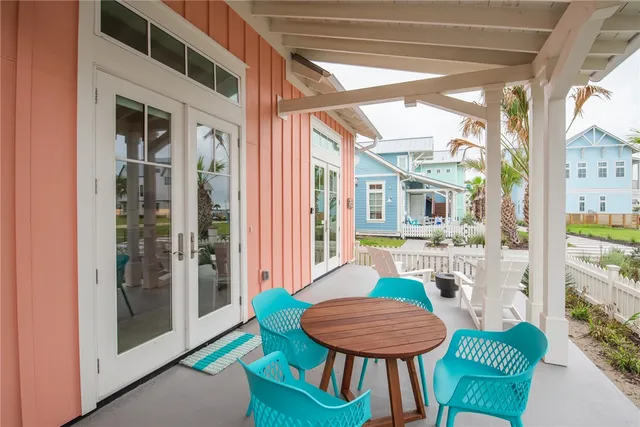 a outdoor living and dining room