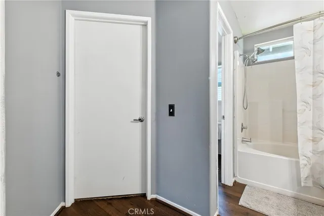 a view of bathroom with shower