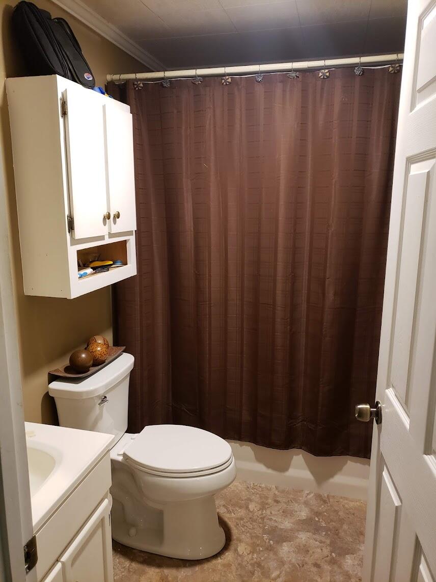 2040 Dugspur Road Callaway, VA 24067 - Photo 11 of 15 a bathroom with a sink and a toilet