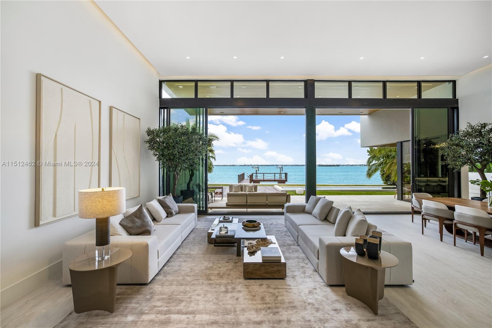 Normandy Shores Miami Beach, FL 33141 - Photo 24 of 47 a living room with furniture and a large window