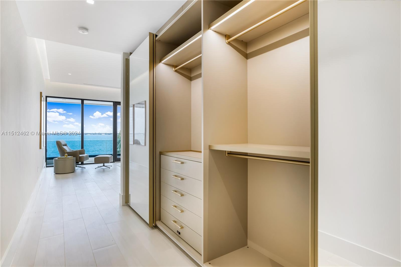 Normandy Shores Miami Beach, FL 33141 - Photo 37 of 47 a view of a walk in closet