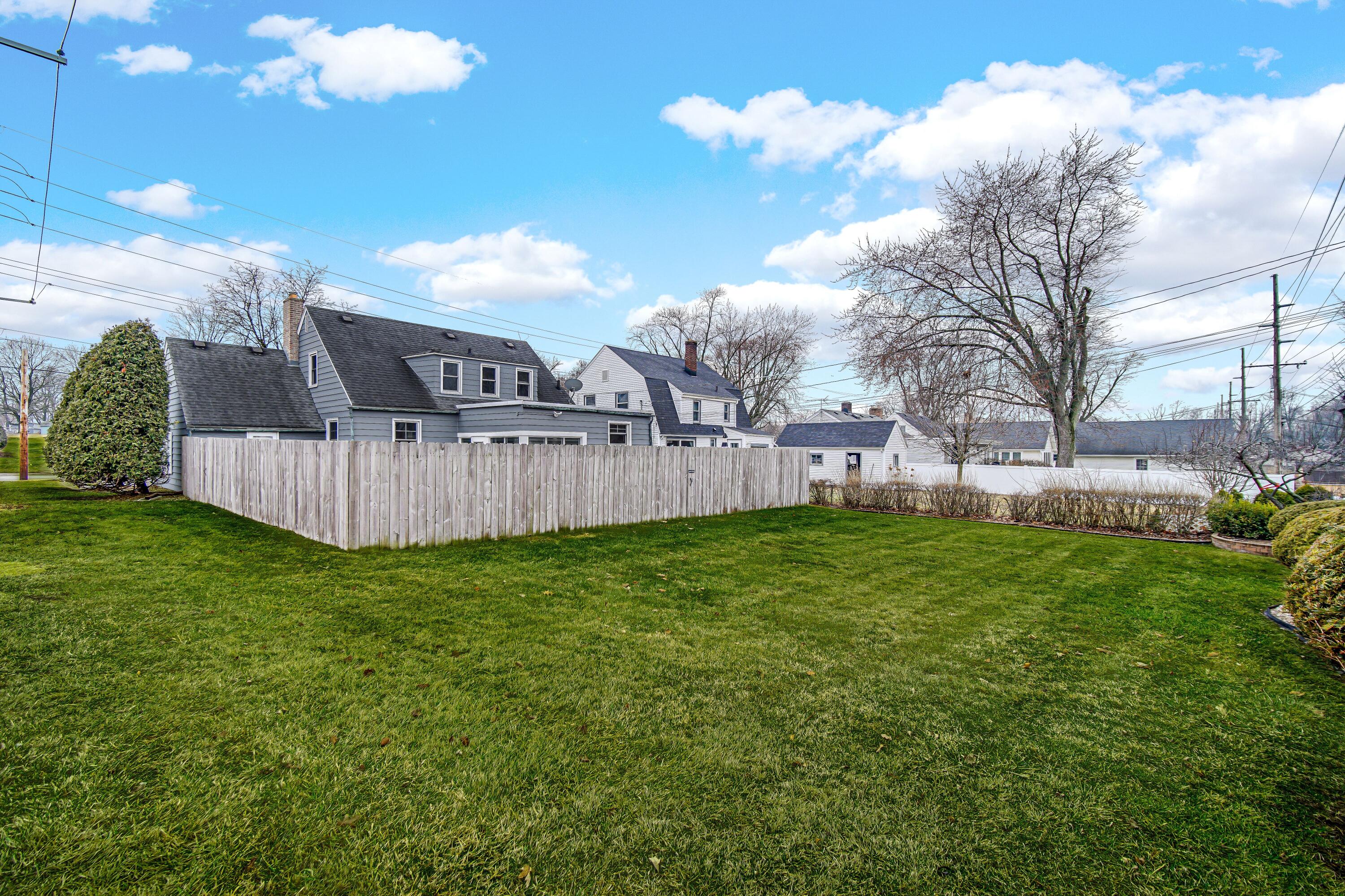 600 West North Street Crown Point, IN 46307 - Photo 24 of 24 a view of a house with a yard