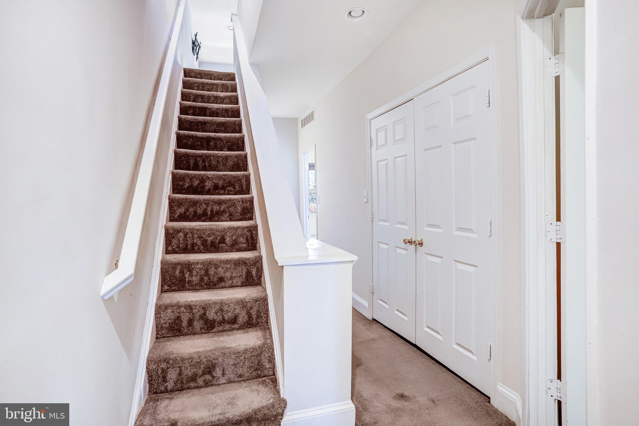 12 Rhode Island Avenue Northwest Washington, DC 20001 - Photo 45 of 74 a view of an entryway with stairs