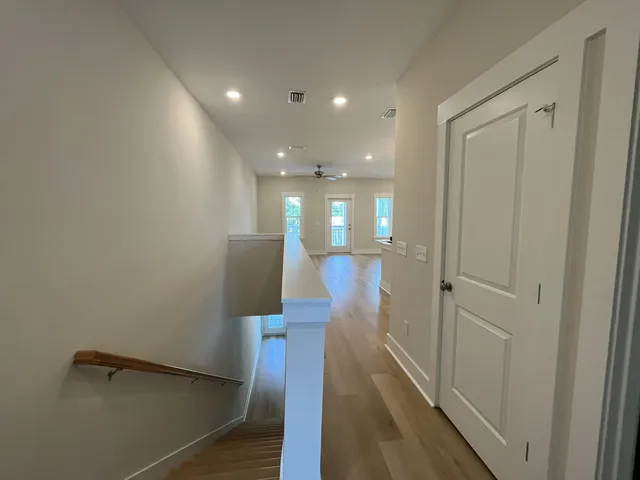 a view of a bathroom with a toilet