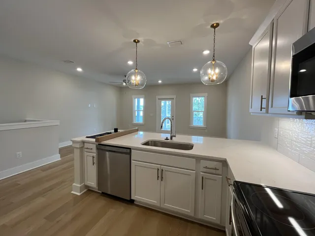 a view of a house with a deck