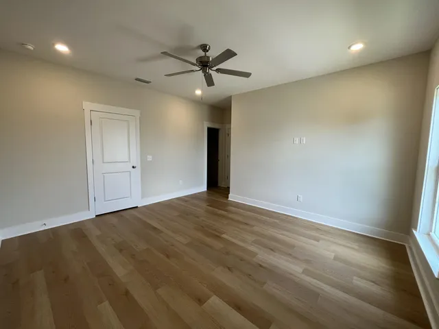 a view of a terrace with sky view