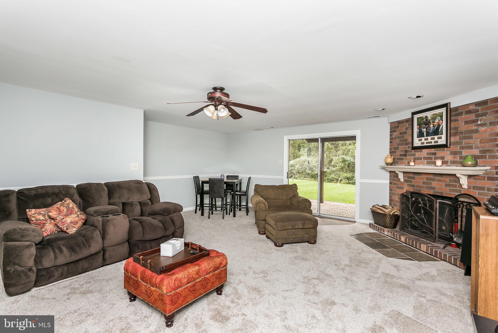 3944 Forest Valley Road Baltimore, MD 21234 - Photo 30 of 43 Family room with Fireplace