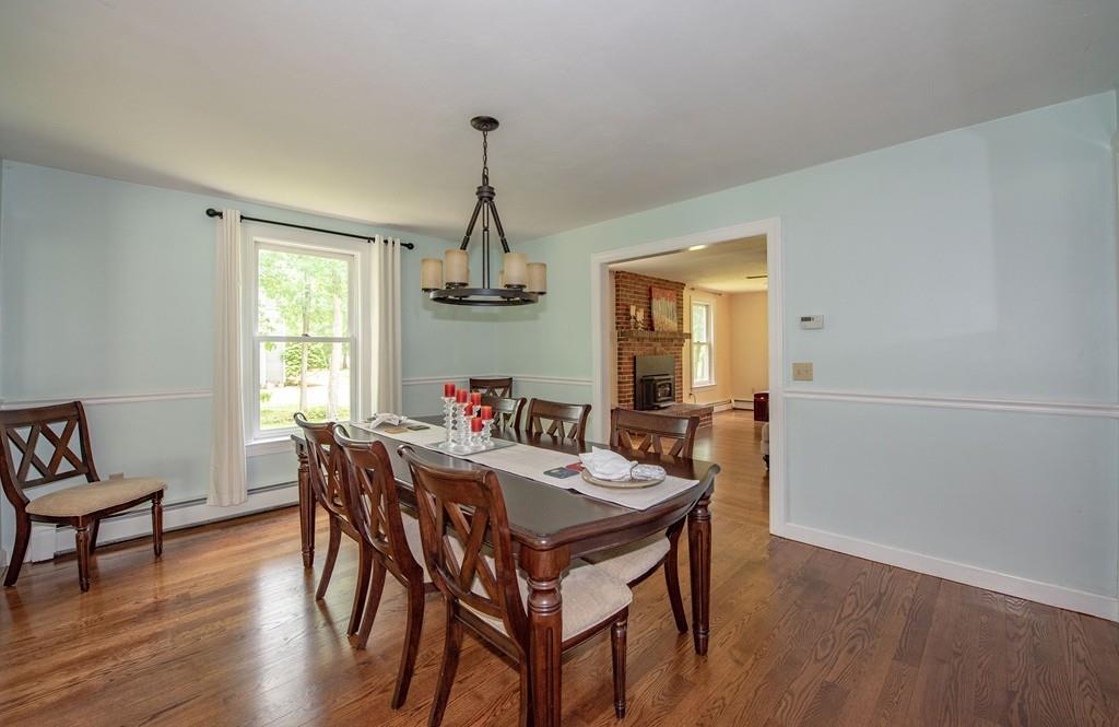 195 Kaleva Road Lancaster, MA 01523 - Photo 11 of 39 a view of a dining room with furniture window and wooden floor